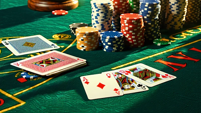 Các trò chơi bàn cổ điển như Poker, Blackjack, Roulette tại sòng bạc qq88